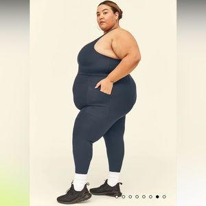 Girlfriend Collective Midnight Compressive Pocket Legging 28.5”